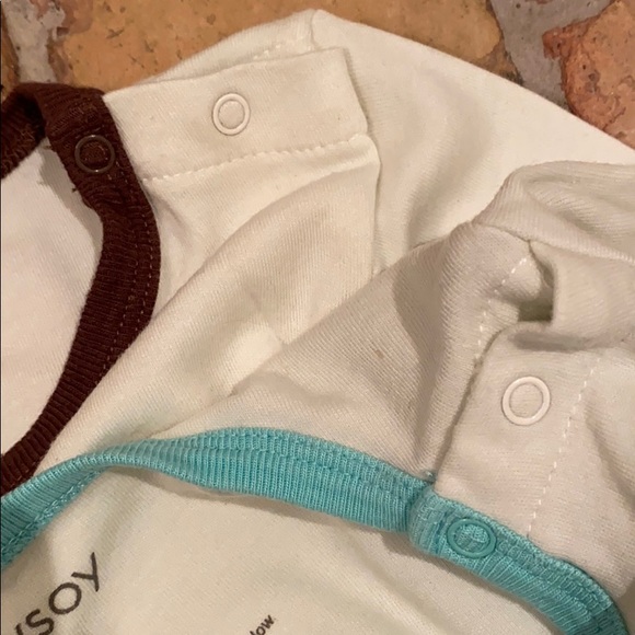 Organic and soybean romper set of 2 - Picture 7 of 7